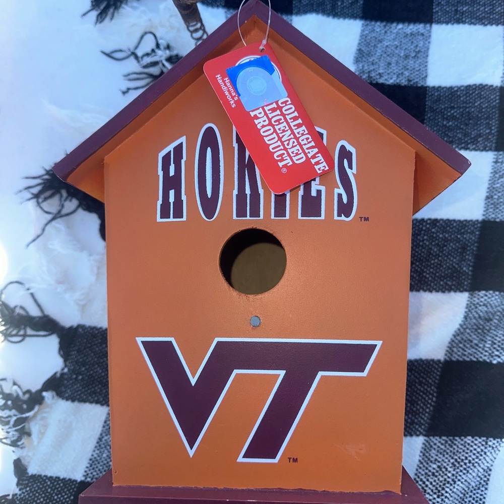 Brand new in box Virginia tech bird house